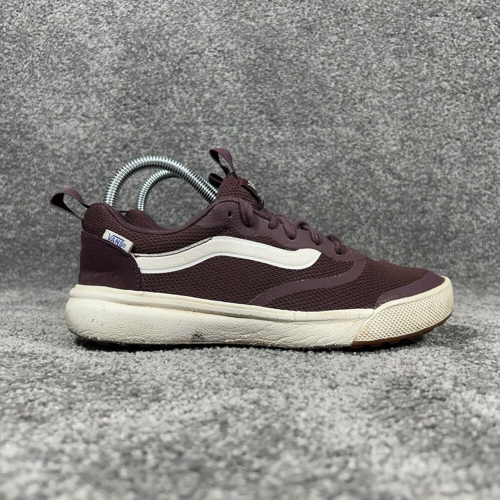 Vans UltraRange Rapidweld Women’s Size 7.5 Burgundy Outdoor Athletic Shoes Used